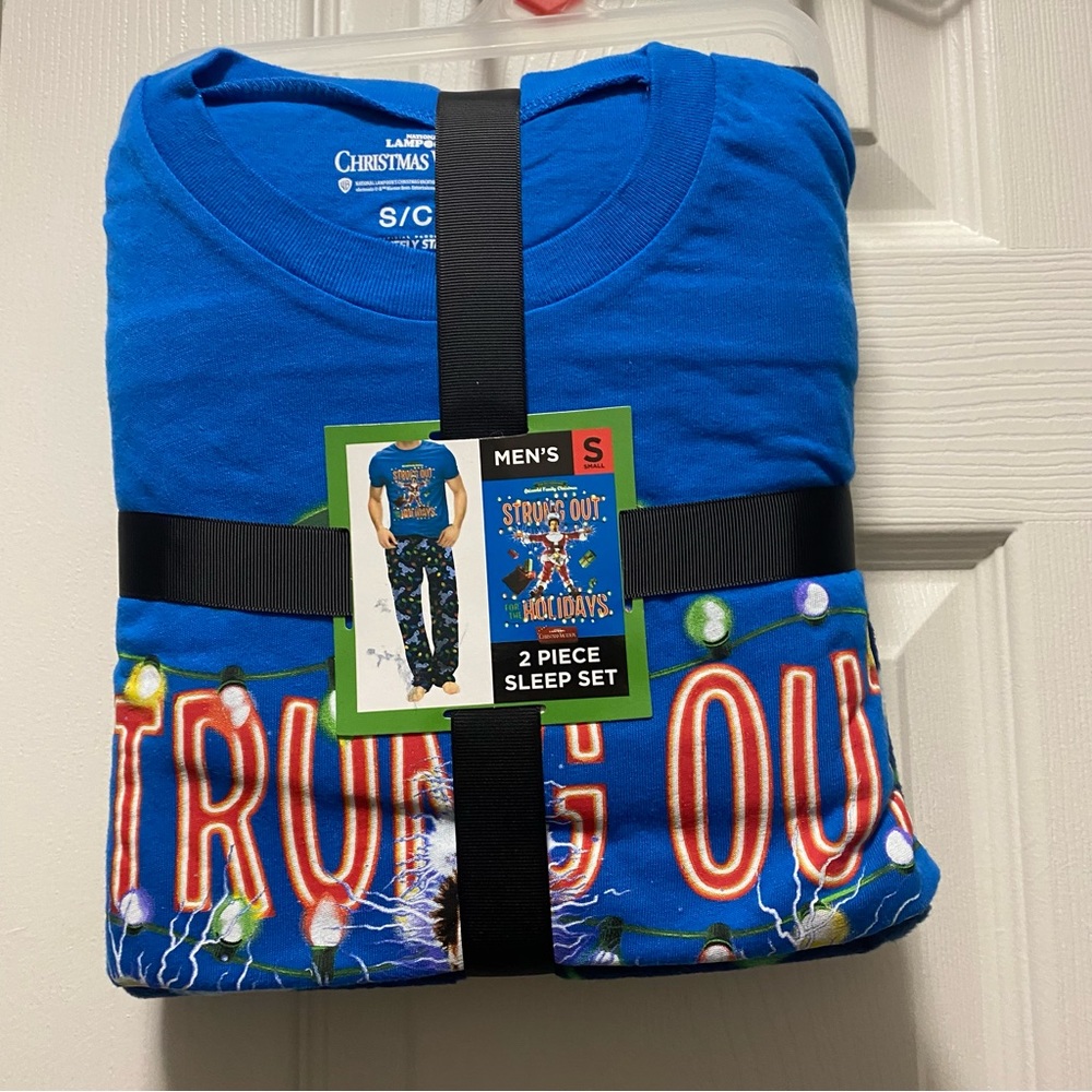 NWT Men’s National Lampoon’s Christmas Vacation 2 Piece Sleep Set